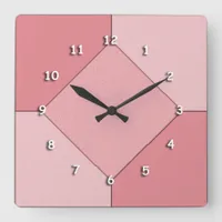 Clock - Diamond over Squares