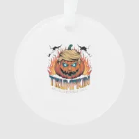 Trumpkin Classic – Spooky Pumpkin Design Ornament