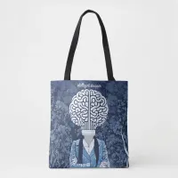 Brainy Person Tote Bag