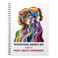 Women Faces Art | International Women's Day | IWD Notebook