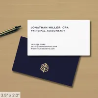 Minimalist Professional Classic Business Card