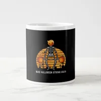 Trumpkin Make Halloween  Again Gym Fitness Funny Giant Coffee Mug