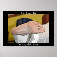 Tae Kwon Do The Way of the Foot Poster