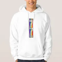 Pride My Pronouns are He Him His  Hoodie