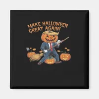Make Halloween Great Again – Spooky Autumn Quote Magnet