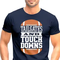 Tailgates and Touchdowns Football Sports T-Shirt