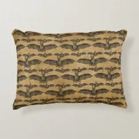 Vintage Bats Accent Pillow