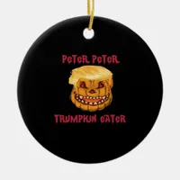 Trumpkin Pumpkin Eater Classic Ceramic Ornament