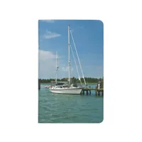 Sailboat Docked at the Harbor Journal