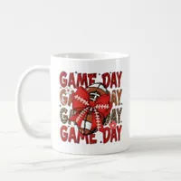 Game Day Red Football Shirt – Bold & Comfortable Coffee Mug