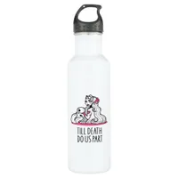 Till Death Do Us Part Classic – Sloth and Soulmate Stainless Steel Water Bottle