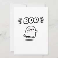 Little Boo Minimal Style Holiday Card