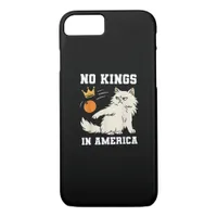 Funny No Kings In America Retro Classic iPhone 8/7 Case