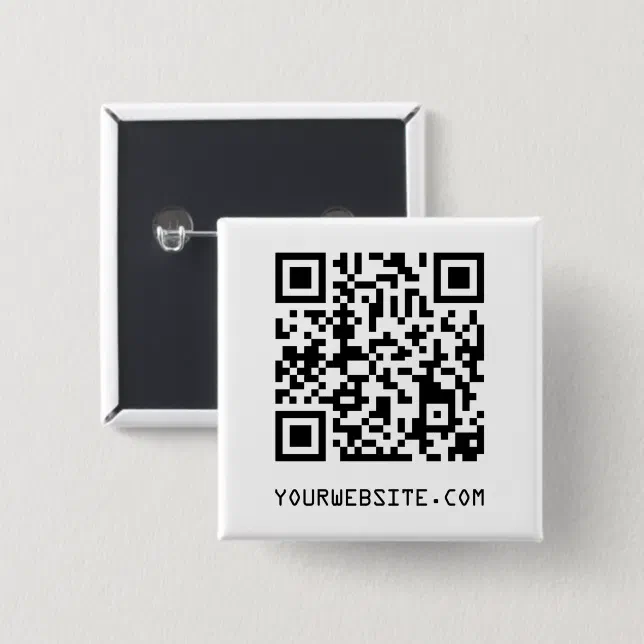 Customizable QR Code Your Webpage Link Button