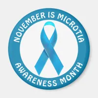 November is Microtia Awareness Month  Magnet