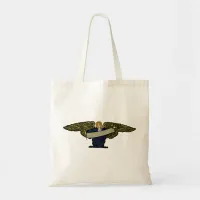 Heralding Angel with Scroll Tote Bag