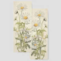 Daisy April Birth Month Flower Two-sided Bookmarks