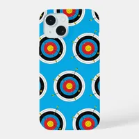 Archery Targets and Arrows, Bow Shooting iPhone 15 Case