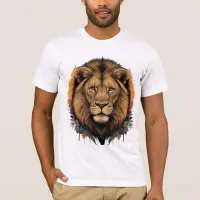 Majestic Lion Portrait T-Shirt