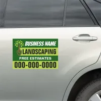 12” x 18” Modern Landscaping Car Magnet