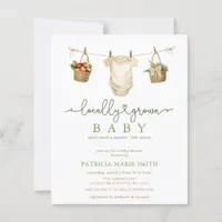 Budget Locally Grown Farmers Market Baby Shower