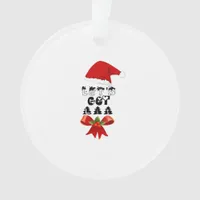 Christmas Let's Get Lit Classic Ornament