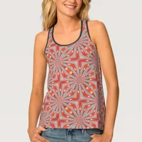 Smoky Amber Red Women's Tank Top