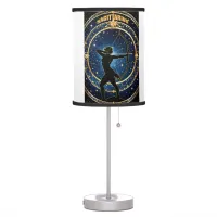 Sagittarius astrology sign table lamp