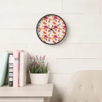 Fall Wall Clock