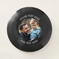 Personalized Father and his Kids Template  Wham-O Frisbee