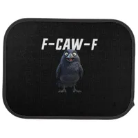 F Caw F Raven Funny Gear Creative Style Car Floor Mat