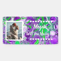 Will you Marry Me Custom Name Proposal   Banner