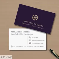 Professional Accounting Services Business Card