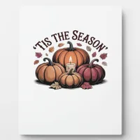 Tis The Season Football Plaque