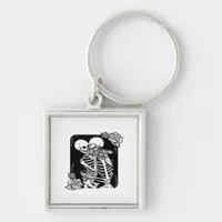 Till Death Do Us Funny Design Keychain