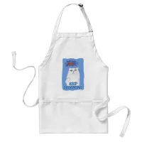 Keep Dreaming Cat Cartoon Illustration Adult Apron