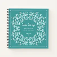 Dear Bump Floral Keepsake Pregnancy Journal