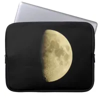 Moon Close Up, Moon Photography Laptop Sleeve