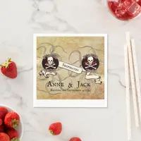 Pirate Wedding  Napkins