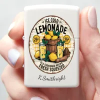 Title: Ice Cold Fresh Squeezed Lemonade Zippo Lighter