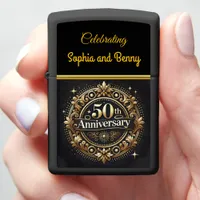 Golden Memories: 50 Years Together Zippo Lighter