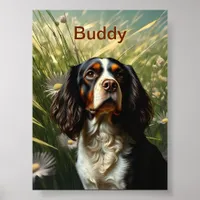 Downloadable Personalized with your pet photo Poster
