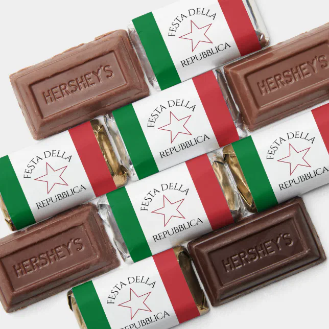 Festa della Repubblica National Day of Italy Flag Hershey's Miniatures