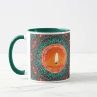 fractal light Mug