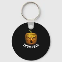 Trumpkin – Funny Donald  Pumpkin Halloween  Keychain