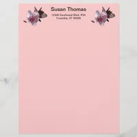 Letterhead - Plum blossoms