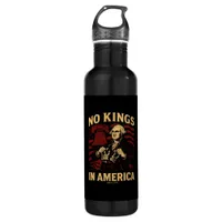 No Kings In America Since 1776 Anti-Donald Trumpp Stainless Steel Water Bottle