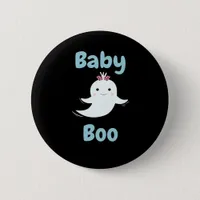 Baby Boo Cute Halloween Kids Or Couples Gift Button