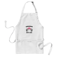 Bgm Bad Girl II - Skeleton Heart Hands   Adult Apron