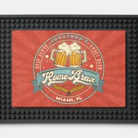 Home Brew Red Gold ID974 Bar Mat